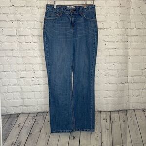Levi's Mid Rise Bootcut Misses Jeans size 6 Short Levi's denim‎